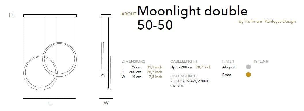Алюминиевый светодиодный подвесной светильник Quasar Moonlight ARCH-00017659 - Вид №21