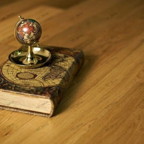 Паркетная доска Amber Wood Дуб Натур (Гладкая) 1860х189 мм 3500200007