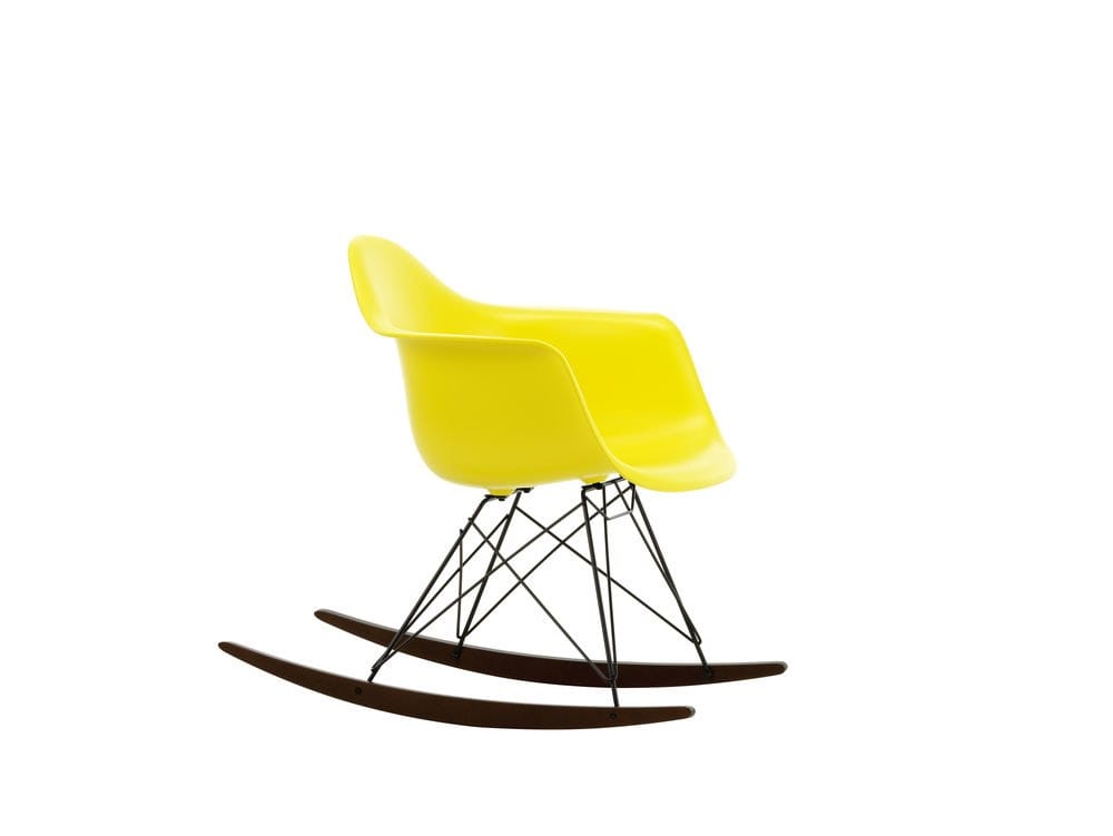 Мягкое тканевое кресло-качалка с подлокотниками VITRA Eames Plastic Chair ARCH-00023828 - Вид №141