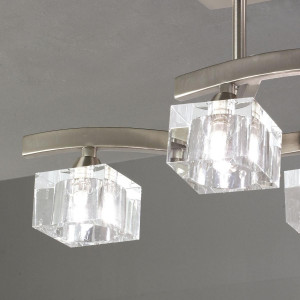 099669 Люстра потолочная MANTRA CUADRAX 1117 Mantra Cuadrax