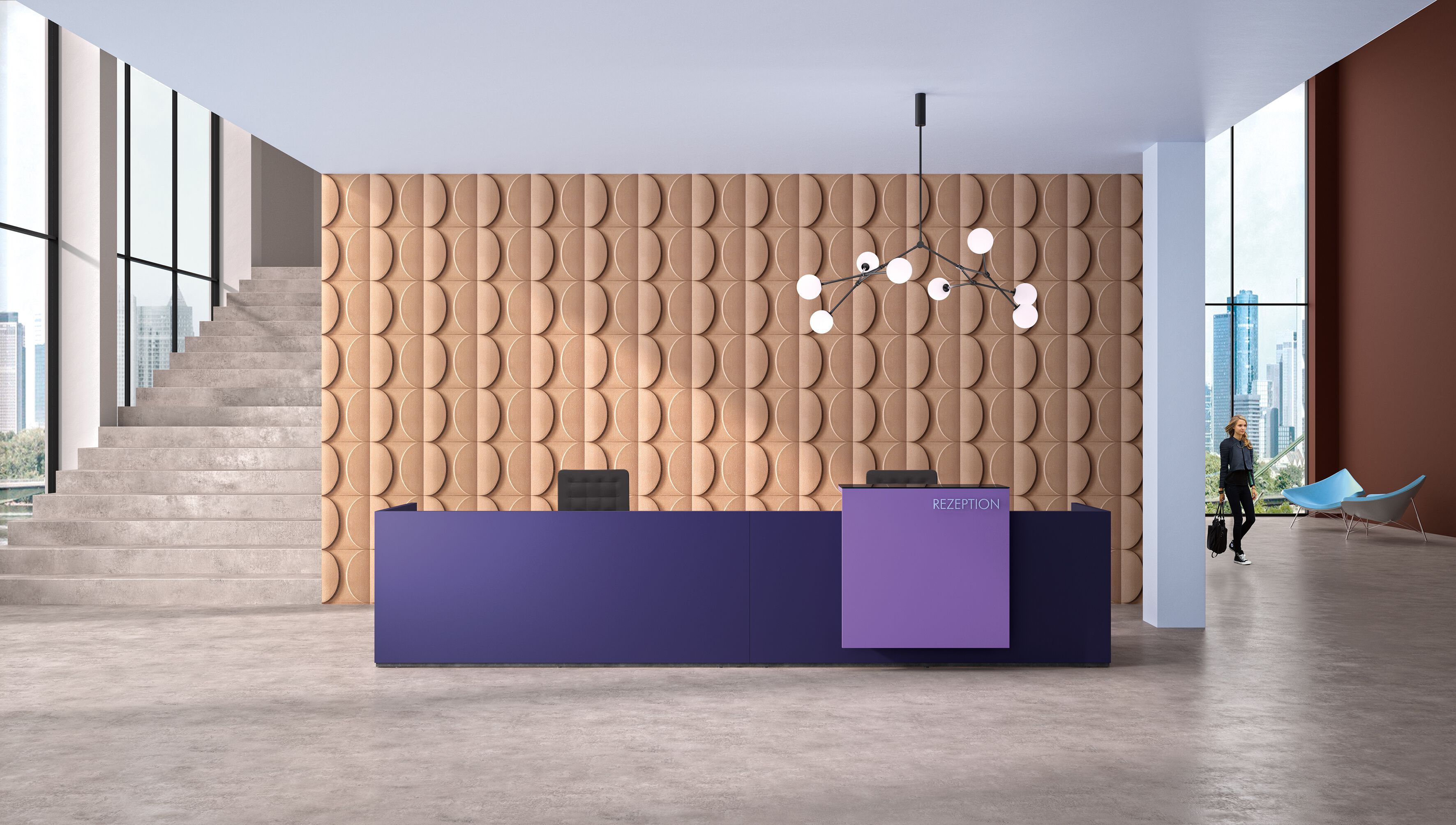 Модульная стойка регистрации werner works basic C ARCH-00106129 - Вид №1