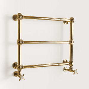 1216 3SC Полотенцесушитель Smith версия с горячей водой, клапаны включены Classico