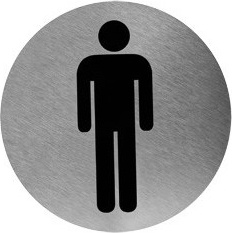 PS0003CS Знак мужского туалета mediclinics 