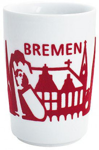 394605A26216C Пять чувств макси-чашки 0,35 л сенсорный! Бремене красный Kahla-porzellan