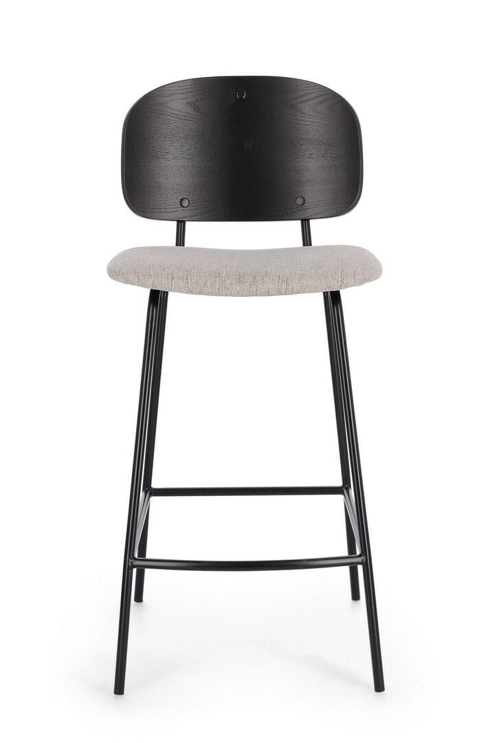 Высокий стул из ткани и дерева со спинкой BIZZOTTO SIENNA ARCH-00065029 - Вид №23