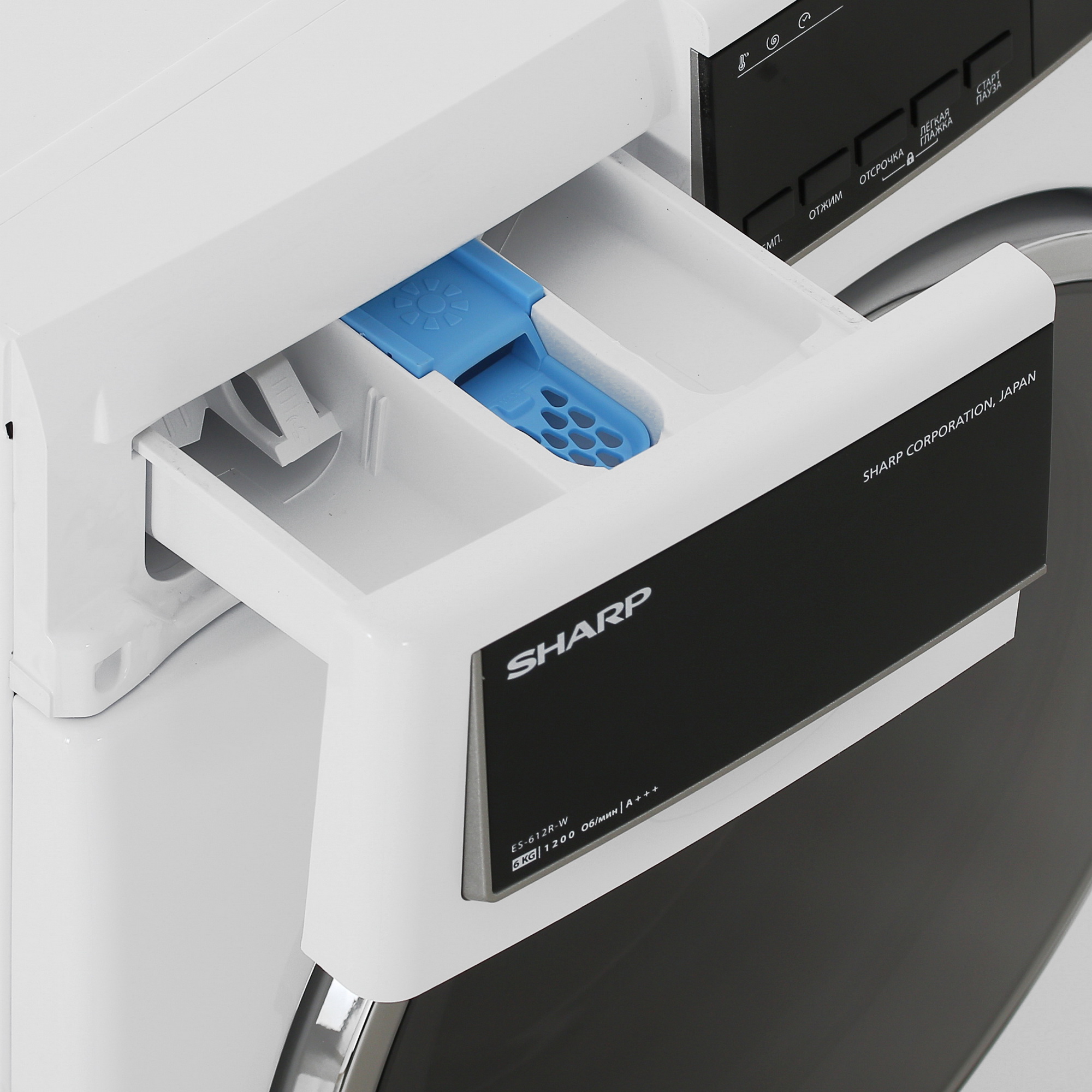 5323605 Стиральная машина Sharp ES612RW белый STDN-0066265 - Вид №7