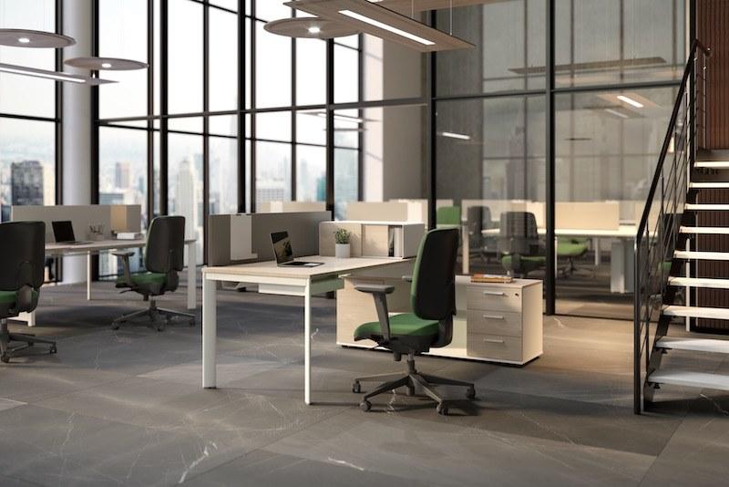 MASCAGNI Модульный прямоугольный рабочий стол Workstation 99ocat - Вид №2