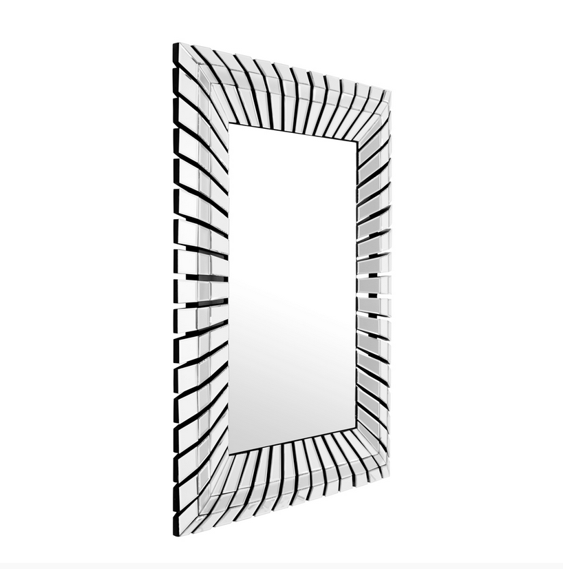 Зеркало настенное прямоугольное настенное хром Granduca от Eichholtz EICHHOLTZ ДИЗАЙНЕРСКИЕ, EICHHOLTZ 062587 Хром  - Вид №3