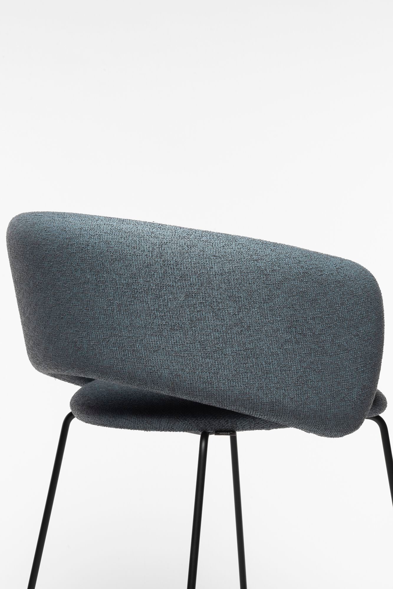 Высокий табурет из ткани со спинкой CHAIRS & MORE Bel ARCH-00153386 - Вид №7