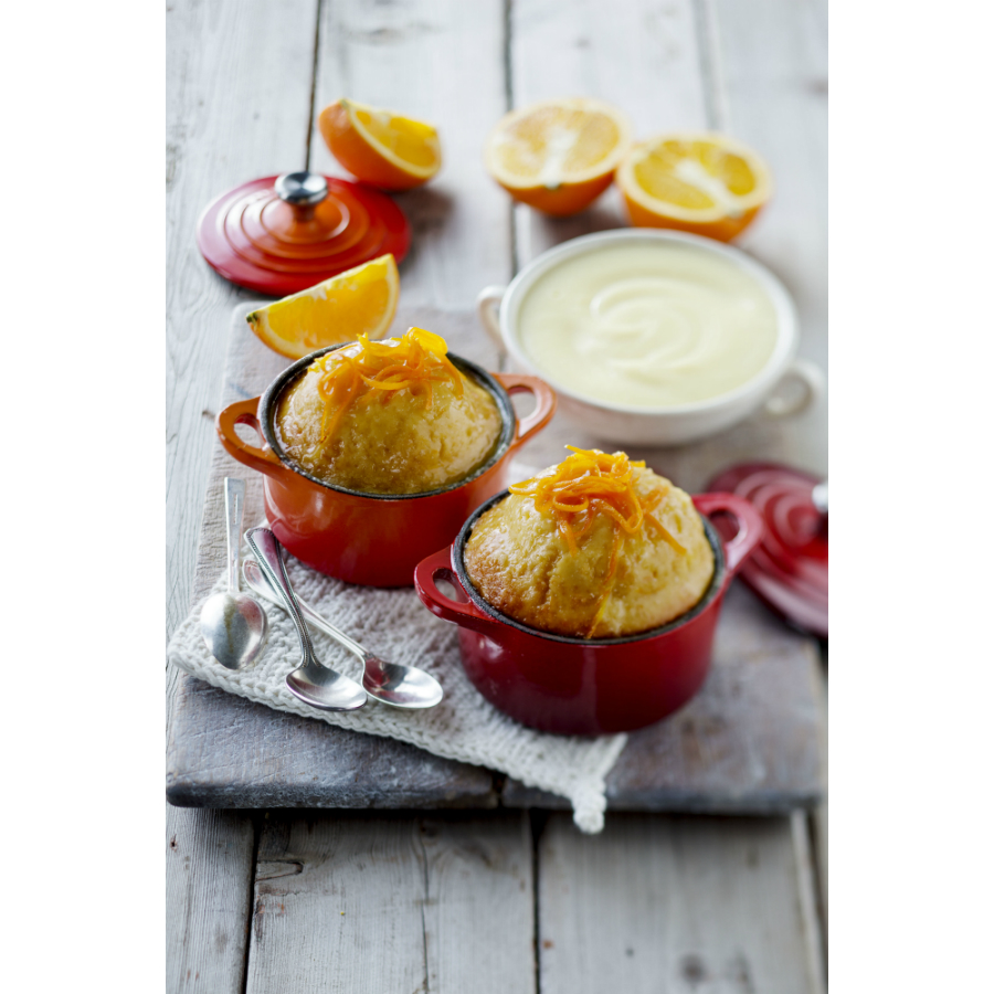 Кокотница чугунная Le Creuset, Ø10 см, вишневая 21001100600461 - Вид №3