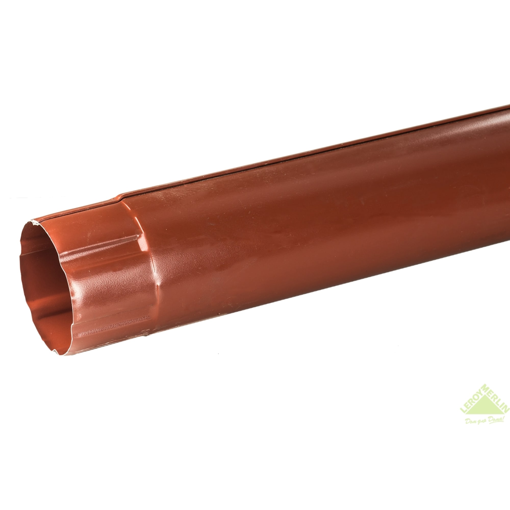 10009295 Труба водосточная 90x2500 мм цвет красный Santreyd 