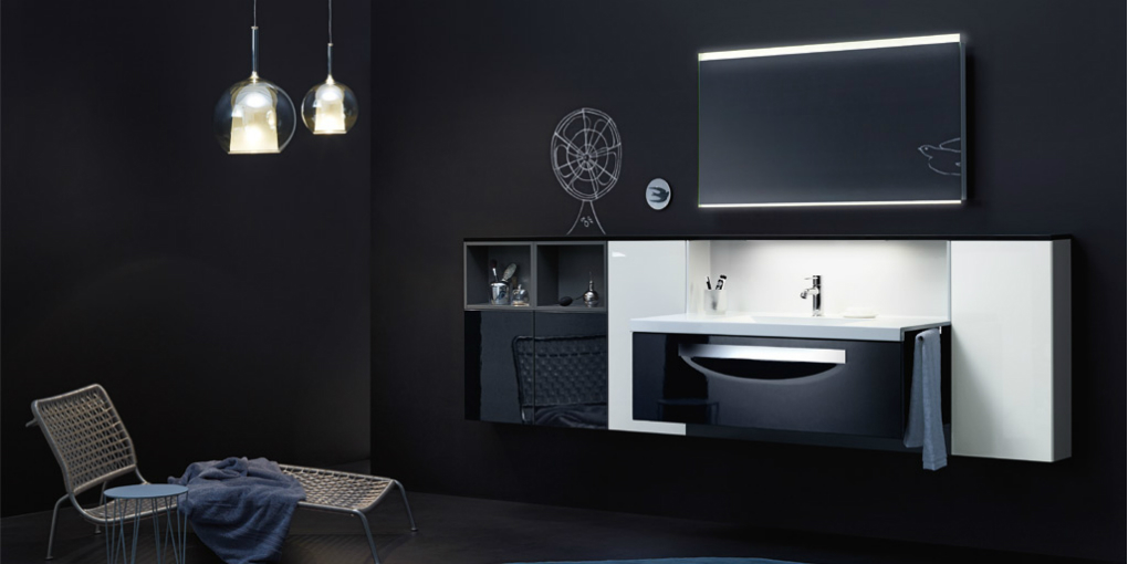 Комплект мебели для ванной комнаты Comp 2 Burgbad Conceptwall COMP2 - Вид №2