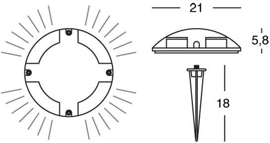 SOVIL Напольная светодиодная лестница из алюминия sun-id-1505517 - Вид №9
