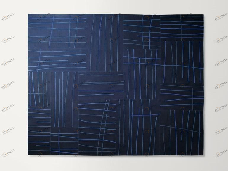 Paola Lenti Квадратный войлочный коврик с геометрическими мотивами Feltro sun-id-1362714