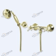 Смеситель для душа с ручным душем, шлангом 150 см и держателем CEZARES LORD-D-03/24-M