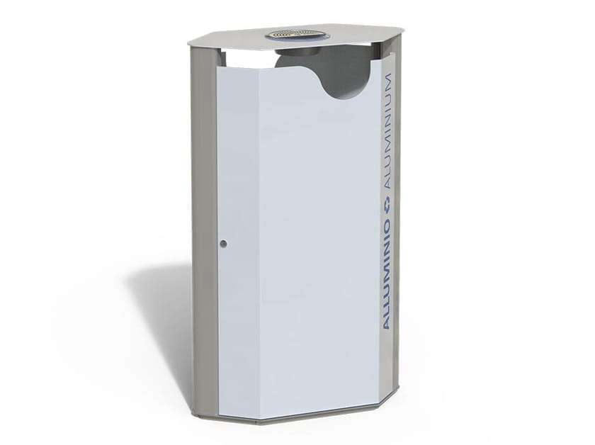 Корзина для мусора из оцинкованного листа DIMCAR PHURO ARCH-00120541