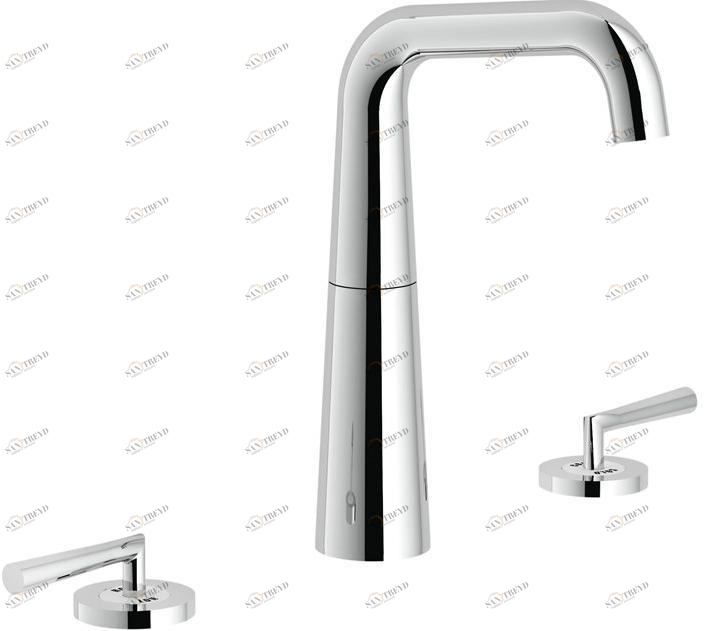 Nobili Rubinetterie Смеситель для раковины на 3 отверстия Likid Lk00211/2cr