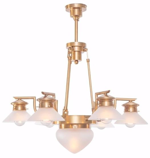 Patinas Lighting Люстра из латуни ручной работы Basel sun-id-1516209 - Вид №1