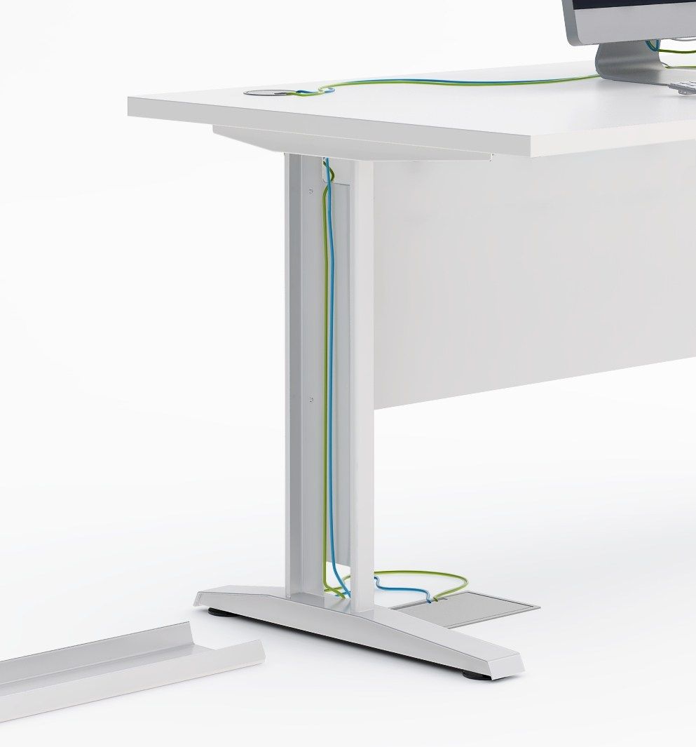 Прямоугольный секционный стол со звукопоглощающими перегородками MDD Ogi ARCH-00095683 - Вид №5