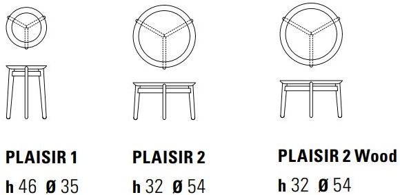 ZEITRAUM Низкий круглый деревянный журнальный столик sun-id-1357035 - Вид №7