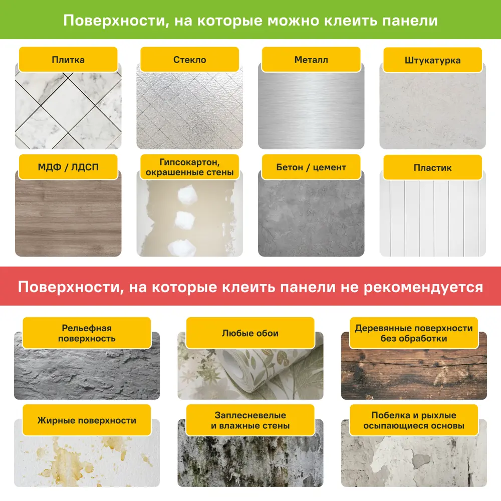 Листовая панель ПВХ Фокси синий 480x480x3 мм 0.23 м² GRACE STLM-2168492 - Вид №7