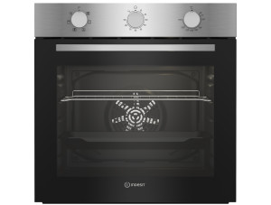 9106631 Электрический духовой шкаф Indesit IBFTE 3634 IX серебристый