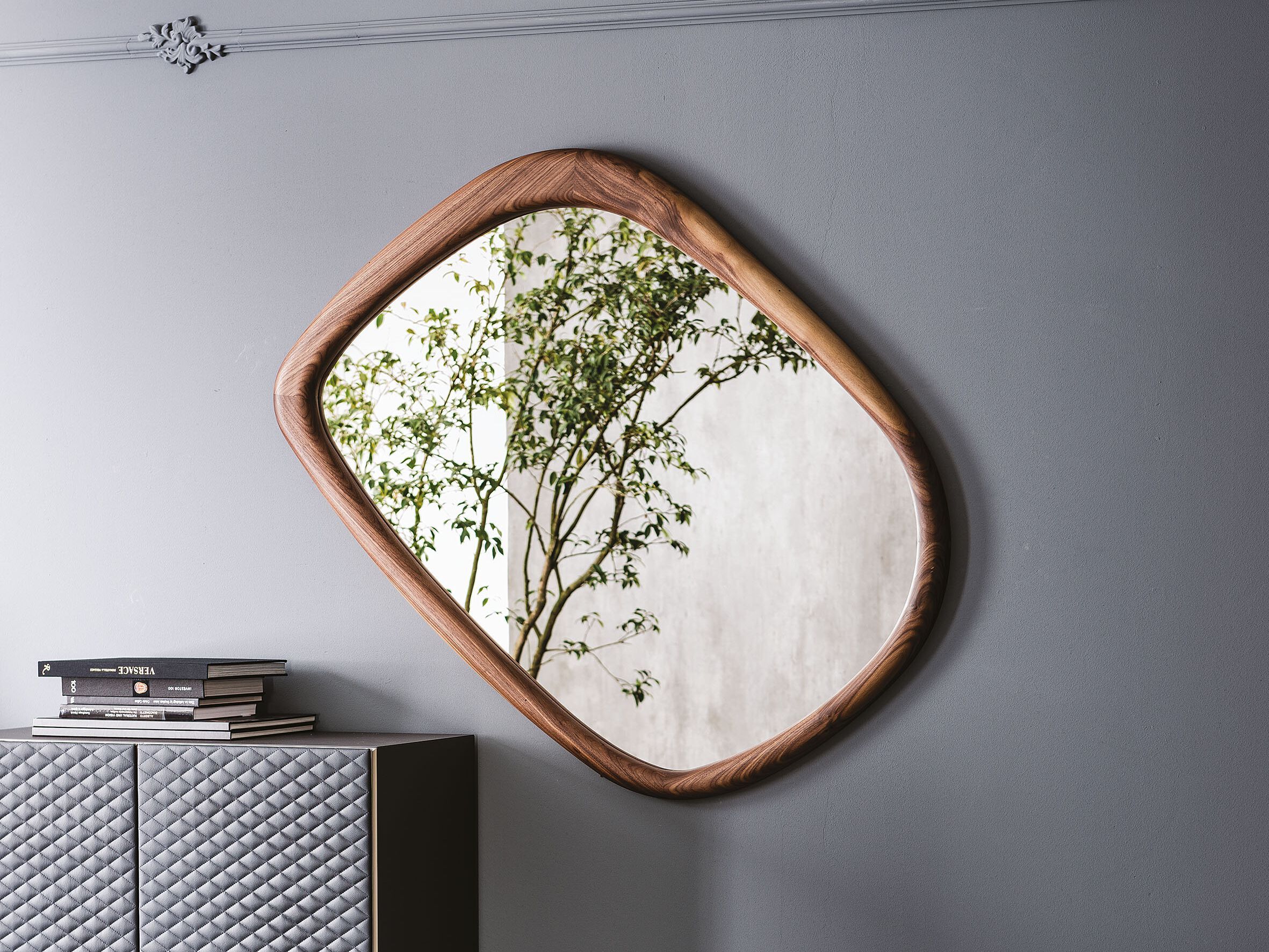 Настенное зеркало в рамке Cattelan italia JANEIRO ARCH-00143302