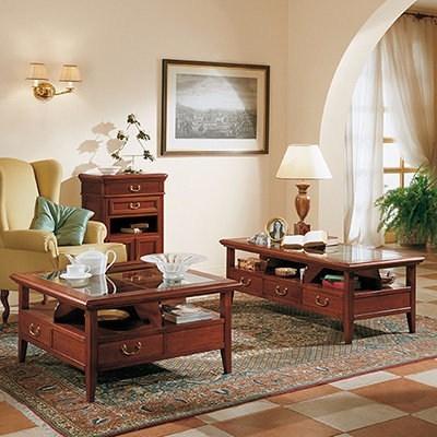 Arvestyle Журнальный столик из массива дерева с вещевым ящиком Giotto sun-id-1368553 - Вид №3