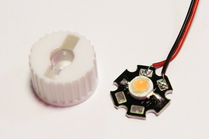 1701 Линза для светодиодов 1-3W №1 30 градусов LAB.Space  - Вид №4