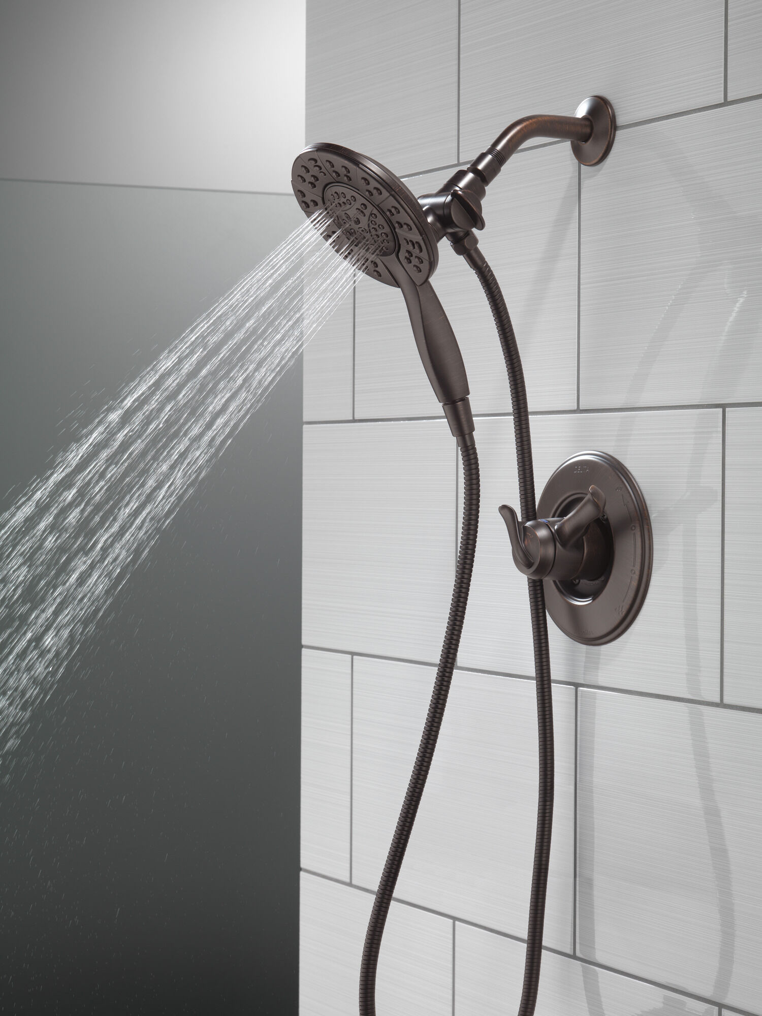 T17294-RB-I Облицовка для душа Monitor® серии 17 с In2ition® Delta Faucet Linden Венецианская бронза  - Вид №7