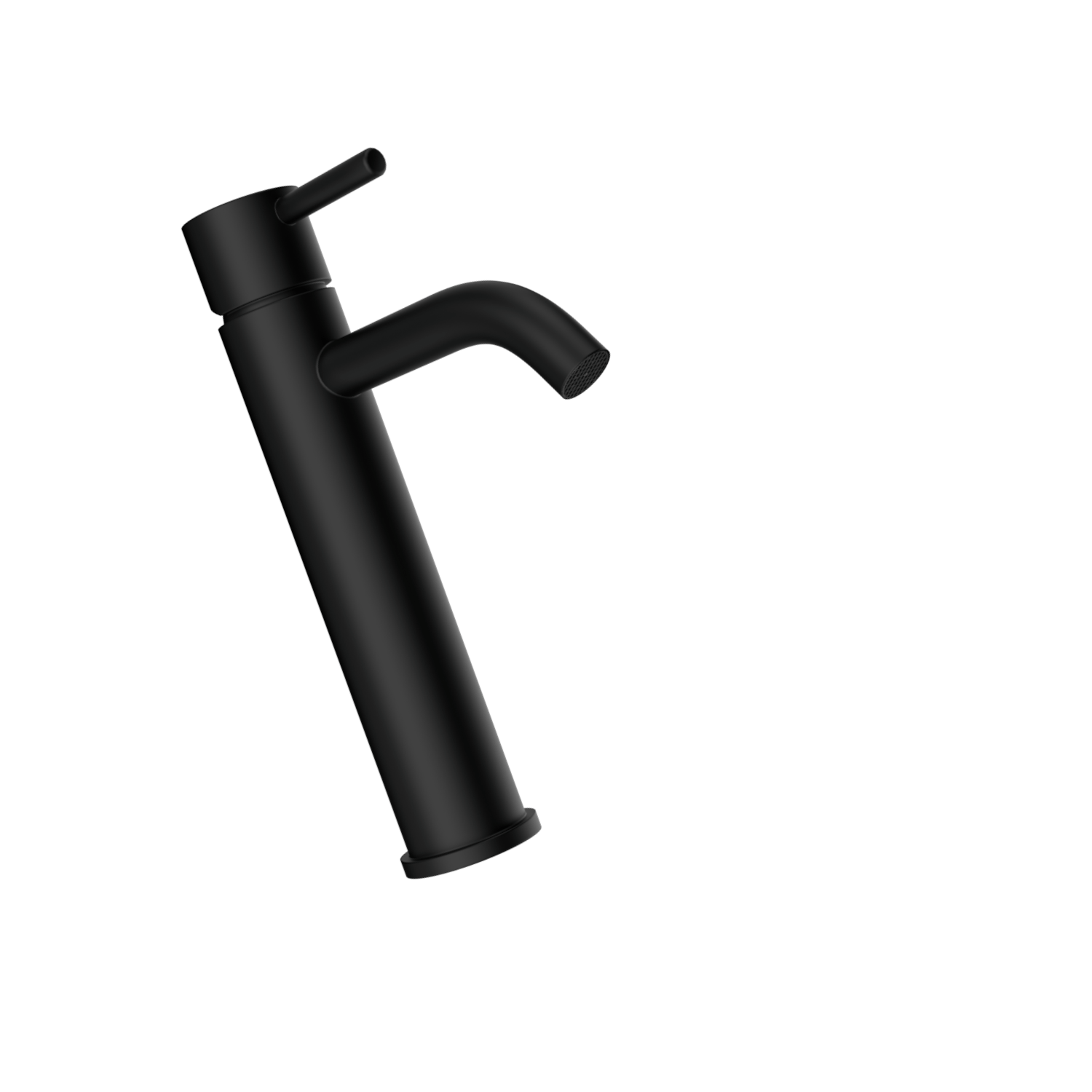 R376-N Моноблочный смеситель из нержавеющей стали с приподнятым корпусом Duten 