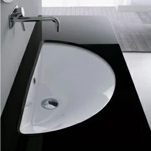 FO06535001 Накладная раковина под столешницу  овальная Disegno Ceramica Fonte