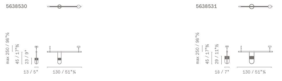 Подвесной светильник Poltrona Frau коллекция-мебель и аксессуары ARCH-00007025 - Вид №2