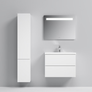 M90FHX07522WG База под раковину подвесная 75 см 2 ящика push-to-open цвет: белый глянец AM.PM Gem