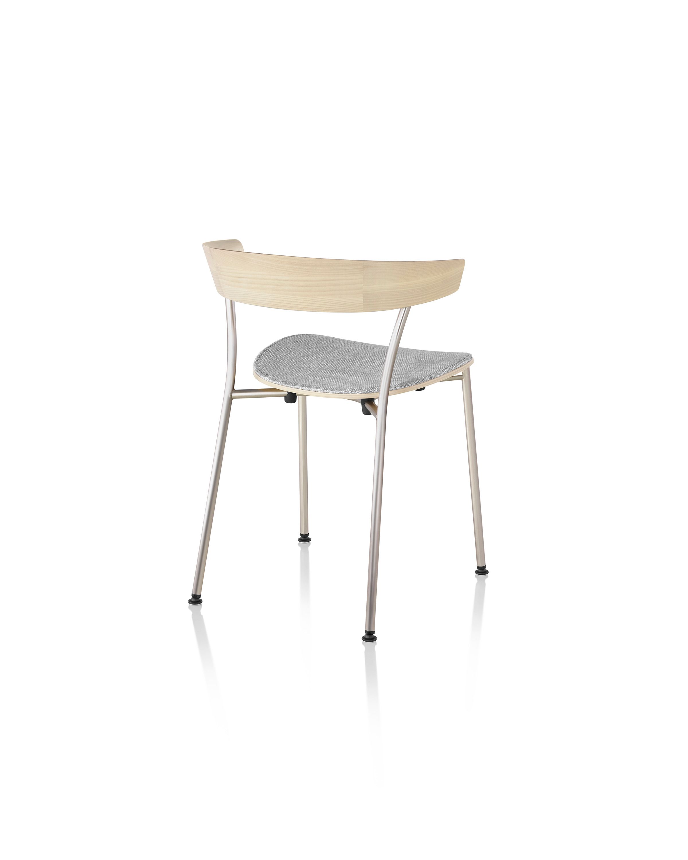 Стул со встроенной подушкой и деревянным или металлическим основанием Herman Miller Leeway ARCH-00054458 - Вид №11