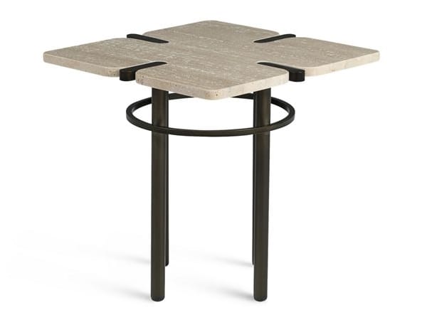 Квадратный мраморный журнальный столик ROCHE BOBOIS PASEO ARCH-00134364 - Вид №1