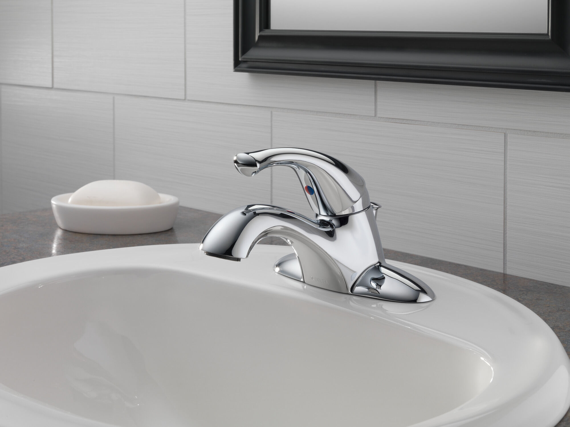 521-ECO-DST-A Смеситель для ванной комнаты с одной ручкой Delta Faucet Classic Хром - Вид №6