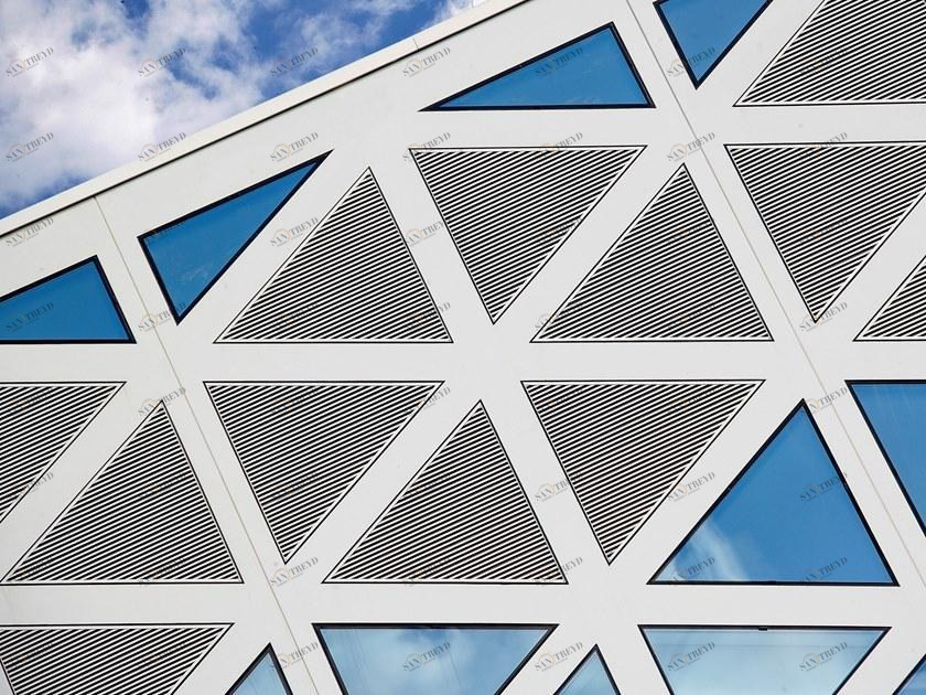 RENSON Декоративная алюминиевая вентиляционная решетка sun-id-1391664