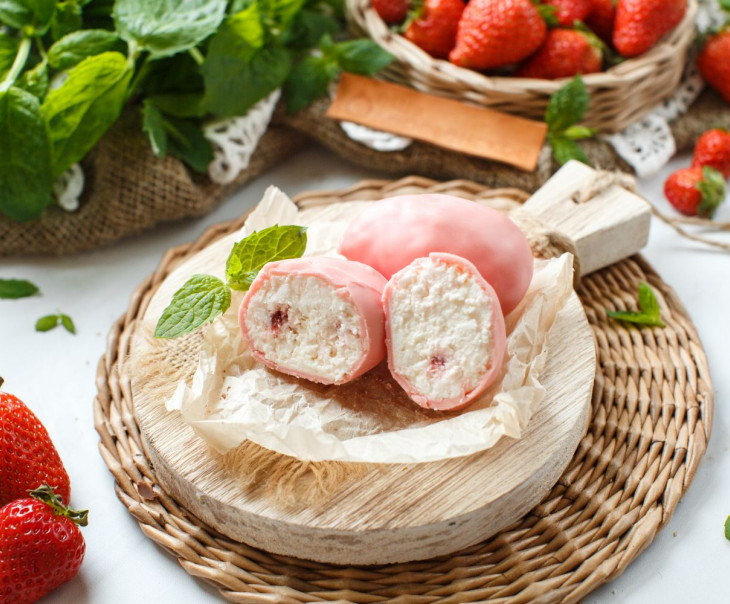 6340 Десерт в клубничном шоколаде Вкусляндия  - Вид №1