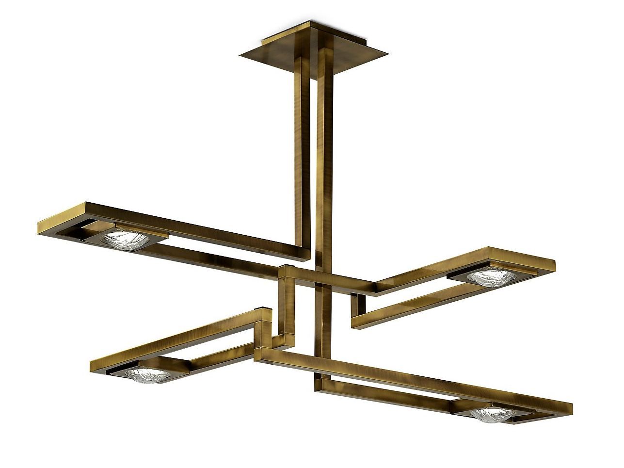 Латунный светодиодный подвесной светильник MARIONI Сесиль ARCH-00116556