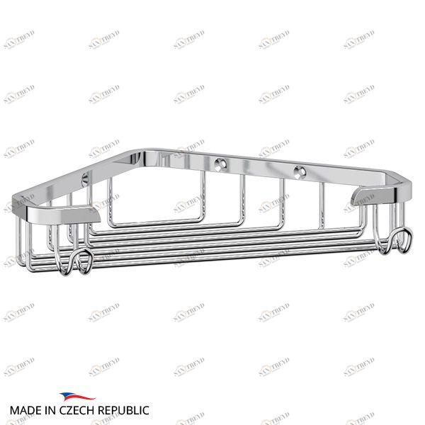 Мыльница-решетка с крючками угловая 18 cm Santreyd RYN 001