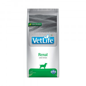 ПР0050297 Корм для собак Vet Life Natural Diet при заболеваниях почек сух. 12кг Farmina