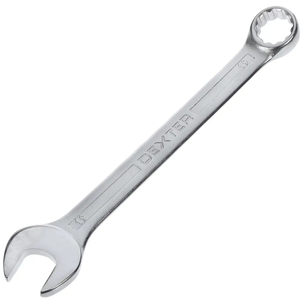 Ключ комбинированный Dexter 19 мм CR-V STLM-2002848