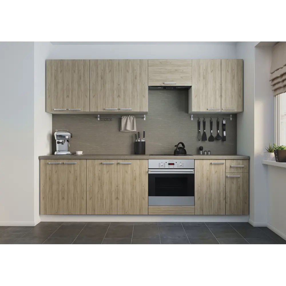 Кухонный шкаф Santreyd Дейма - стильное решение для современной кухни 87234016 Дейма темная STLM-0883996 - Вид №14