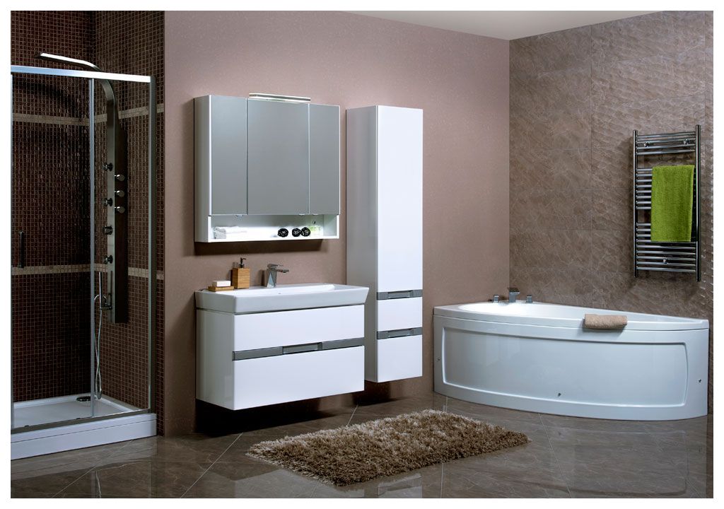 Тумба с раковиной Aquanet Виго 120 белый 0018340400168782 - Вид №6