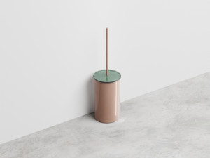 ACPSTAL-NI ршик с полочкой - Ершик для унитаза напольный - с полочкой из гранита стакан cielo Аксессуары 2020