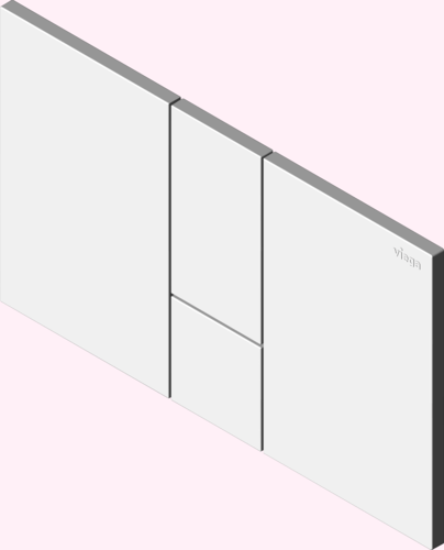 Системная техника  Панели смыва/принадлежности VIEGA 773 328 Модель 8614.1 Santreyd  - Вид №20