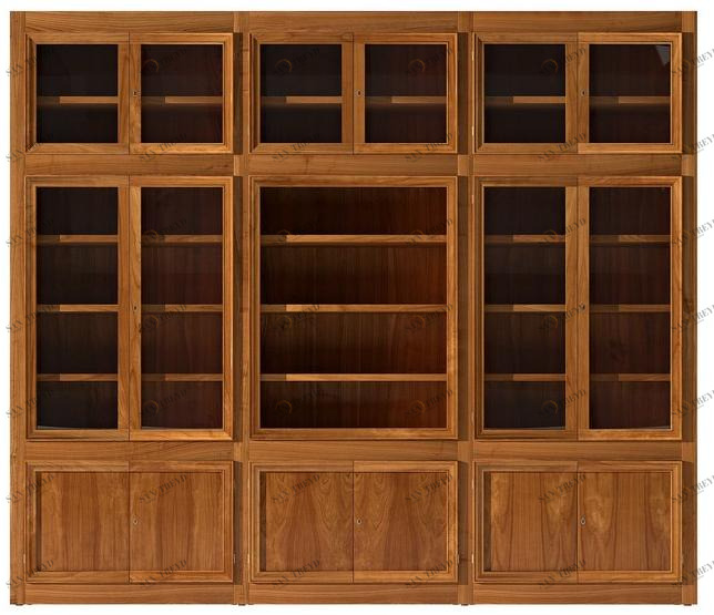 Morelato Модульный книжный шкаф вишня Maschera Art. fs3510177