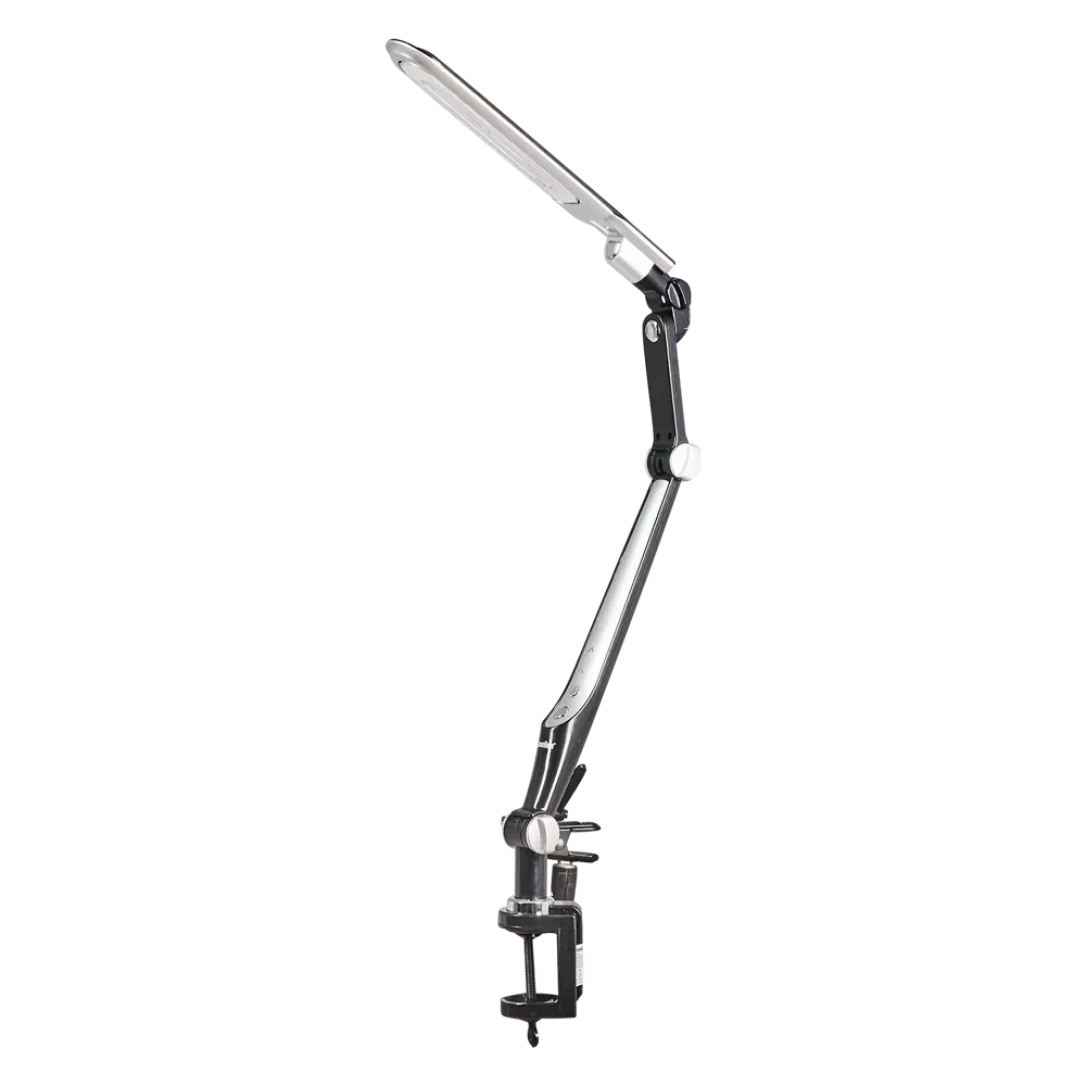 Рабочая лампа настольная светодиодная Camelion KD-830 на струбцине, цвет чёрный 82705340 STLM-2052976 