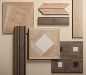 Пол из керамогранита под дерево